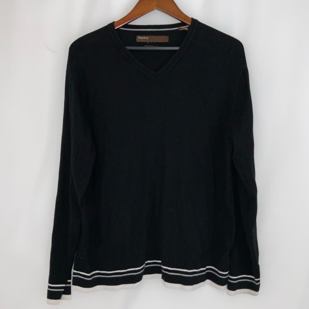 Men’s Perry Ellis Black Sweater Size L